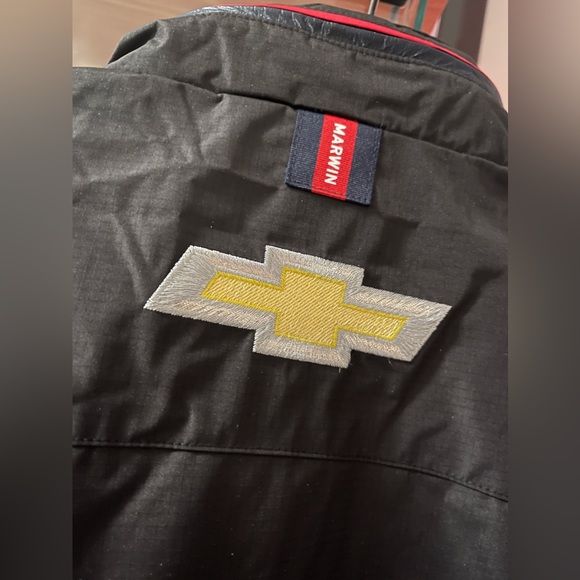 NEW Chevrolet Corvette Racing Official Team Rain Jacket (XL) + Hat Combo - Picture 8 of 13